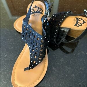Fergalicious black sandal